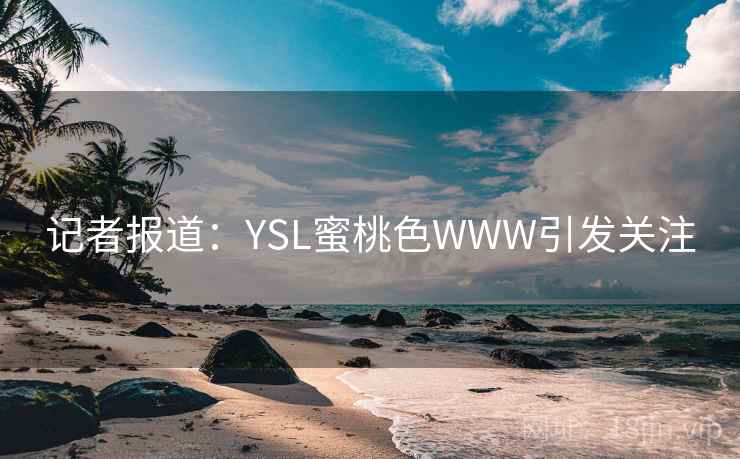 记者报道：YSL蜜桃色WWW引发关注